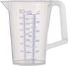 Messbecher 0,5l blau bedruckte Skala PP PRESSOL