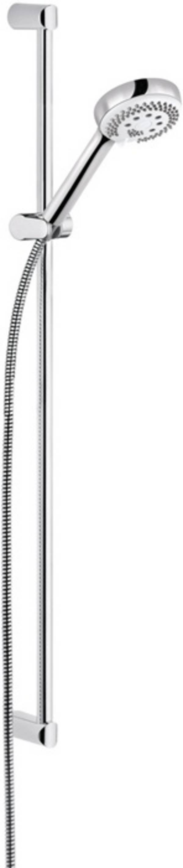 KLUDI LOGO 3S Brause-Set mit Wandstange 900mm D23mm chrom