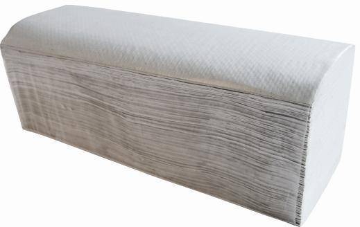 Papier, Recycling, V-Falz, 1-lagig natur, 25x10 cm geschlossen, 5000 Blatt-0