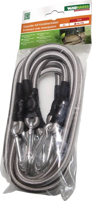 Expanderseil 4 Expander u.8 Karab.L.70cm WINDHAGER-0