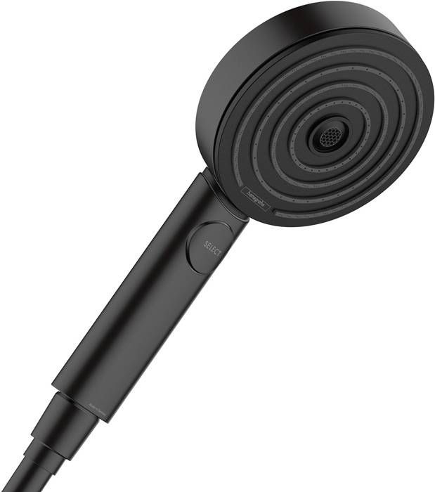 Hansgrohe Pulsify Select S Handbrause 105mm, 6,9l/min, 3jet Activation EcoSmart, Mattschwarz-0