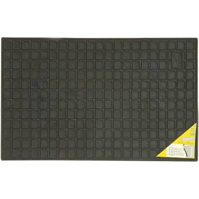  74575 Fußschalenmatte Passend für (Auto-Marke): Universal Gummi (L x B) 41 cm x 60 cm Schwarz 