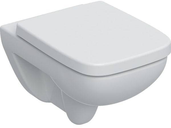 GEBERIT Renova Plan Set Wand-WC mit WC-S Tiefspüler, T:54cm, weiß