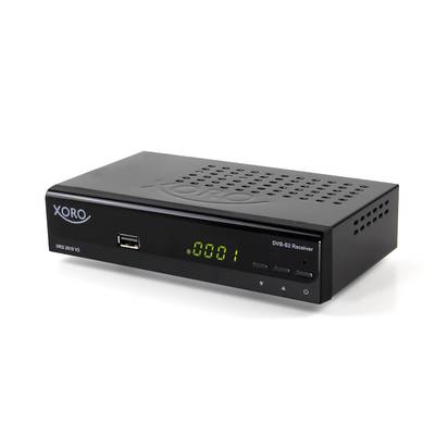 XORO HRS 2610 V2 Digitaler DVB-S2-Receiver, Einkabeltauglich, USB, LAN, Farbe: Schwarz