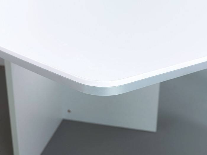 Konferenztisch B2200xT1030xH720-740 weiß HAMMERBACHER-1