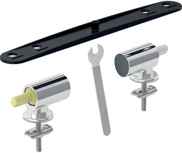 GE Set Scharniere für WC-Sitz Quick-Release mechanisch F260-0