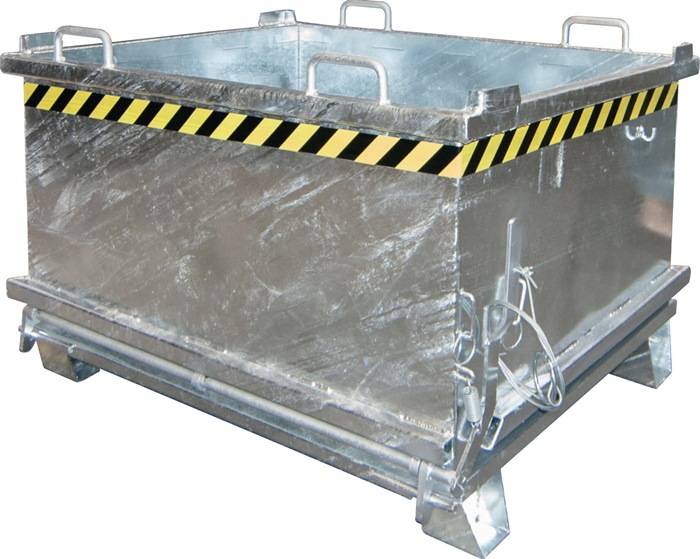 Klappbodenbehälter 0,5 m³ L1035xB1310xH700mm TZN-0