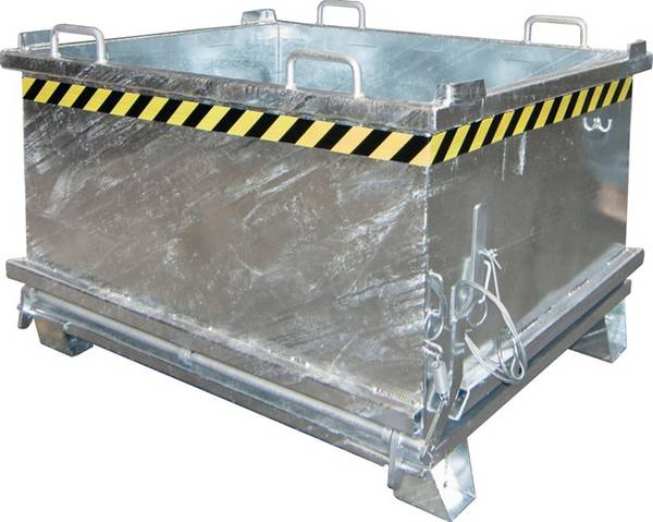 Klappbodenbehälter 0,5 m³ L1035xB1310xH700mm TZN