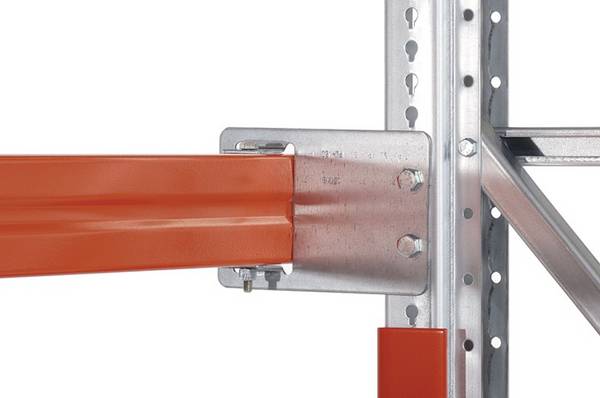 Durchschubsicherung schwer 2700 LA 100 RAL 2001 / vzk multipal PÜ 75