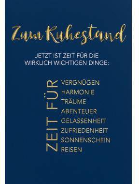 Perleberg Karte Ruhestand Lifestyle 741-0044-0