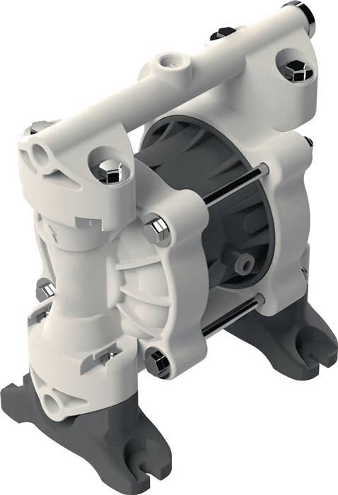 Doppelmembranpumpe Druckluft Gr.6,35 (¼Zoll)mm Geh.P Membran NBR LUTZ-0