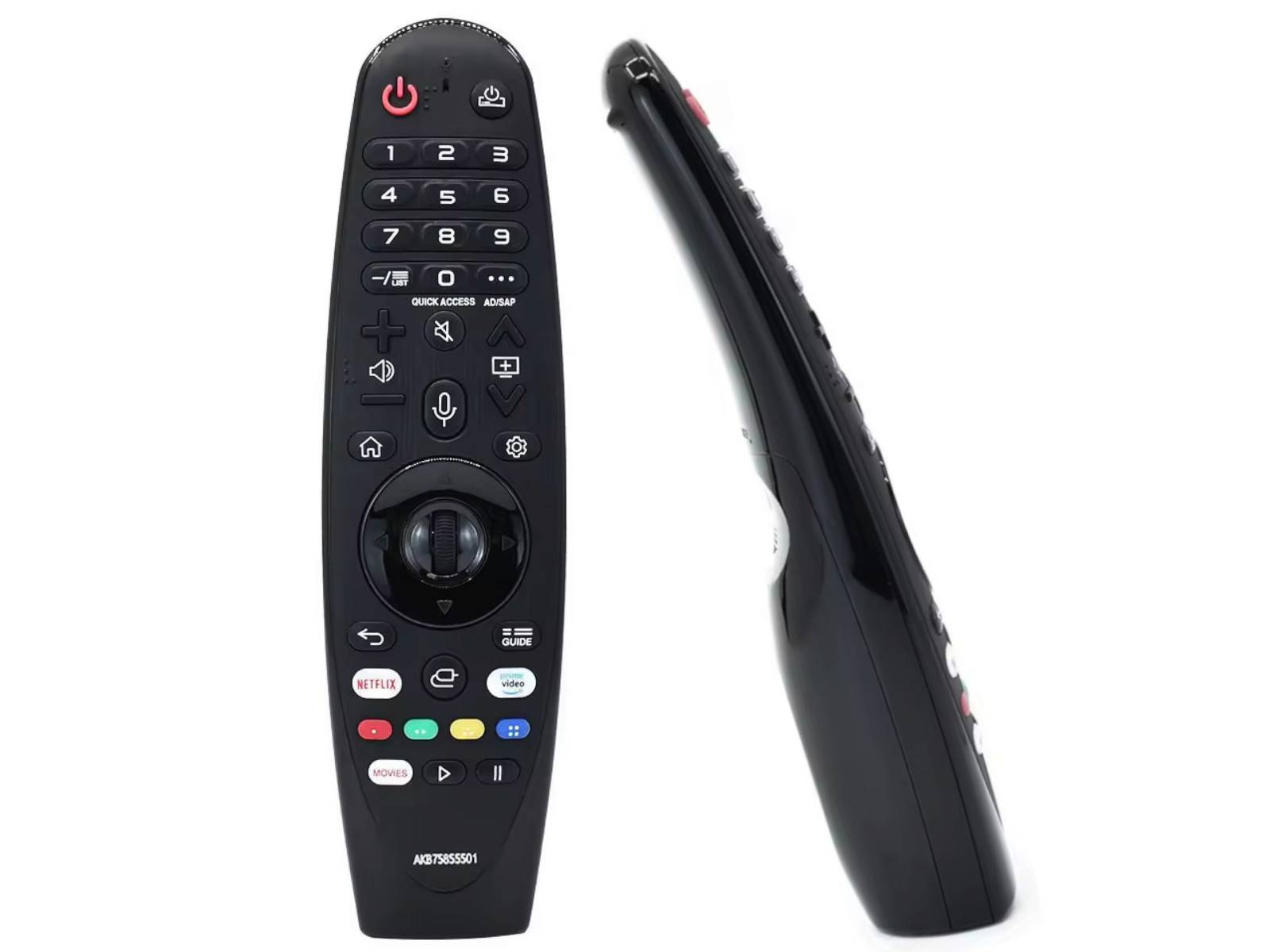 azurano Universal Fernbedienung für LG Magic Remote AN-MR20GA, AN-MR19BA, AN-MR18BA mit Maus & Sprachsteuerung - OLED-0