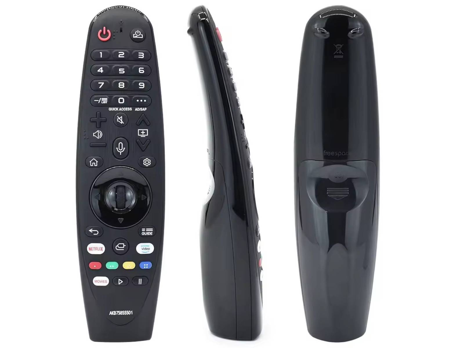 azurano Universal Fernbedienung für LG Magic Remote AN-MR20GA, AN-MR19BA, AN-MR18BA mit Maus & Sprachsteuerung - OLED-1