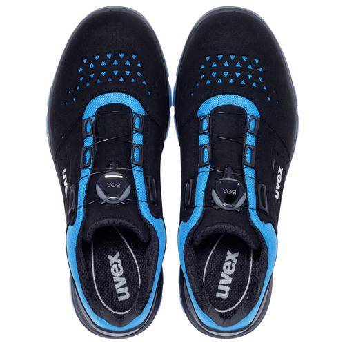 uvex 2 xenova® Halbschuhe S1P 95583 blau, schwarz Weite 12 Größe 42-1