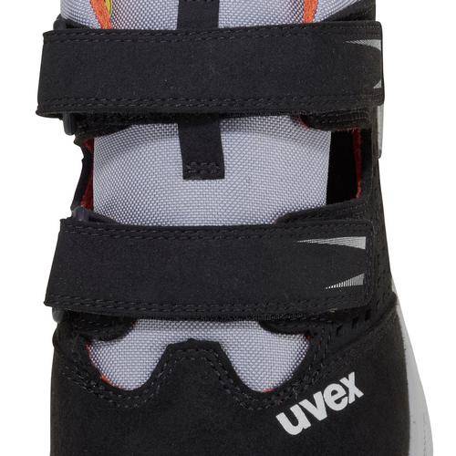 uvex 2 trend Sandalen S1P 69061 schwarz, grau, rot Weite 10 Größe 44-2