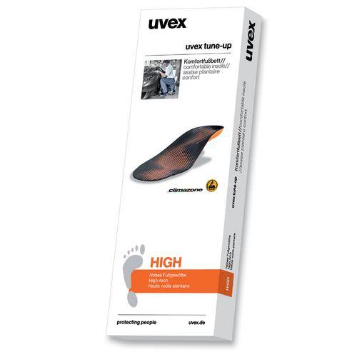 uvex Einlegesohle 95283 schwarz, orange Weite 11 Größe 48-1