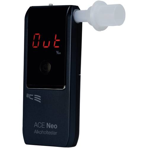 ACE Neo Alkoholtester Navy 0 bis 4 ‰ inkl. Display
