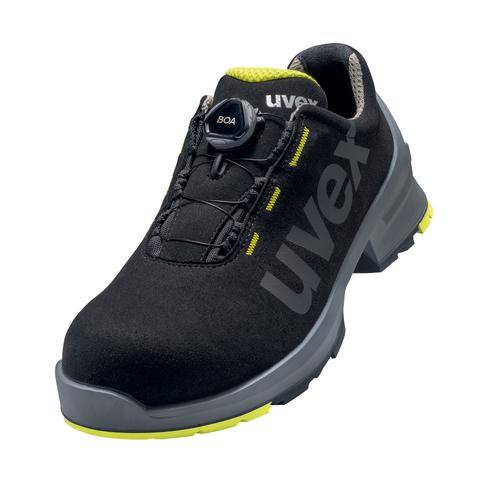 Halbschuh 65667 BOA S2 PUR Weite 10, schwar/lime, Gr. 42