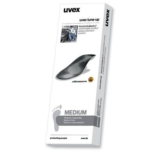 uvex Einlegesohle 95285 schwarz, grau Weite 11 Größe 43-1