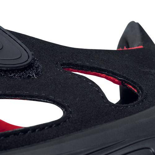 uvex 1 G2 Sandalen S1 68480 schwarz, rot Weite 14 Größe 39-2