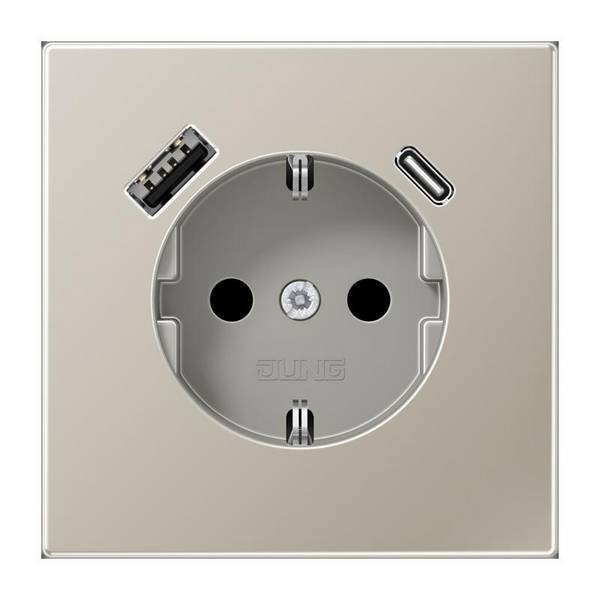 JUNG Steckdose SCHUKO m.USB Typ AC