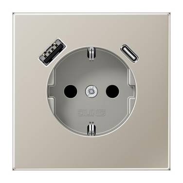 JUNG Steckdose SCHUKO m.USB Typ AC
