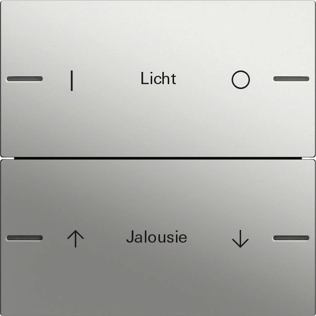 GIRA 5762600 Wippenset 2fach indiv. Tastsensor4 System 55 Edelstahl-0