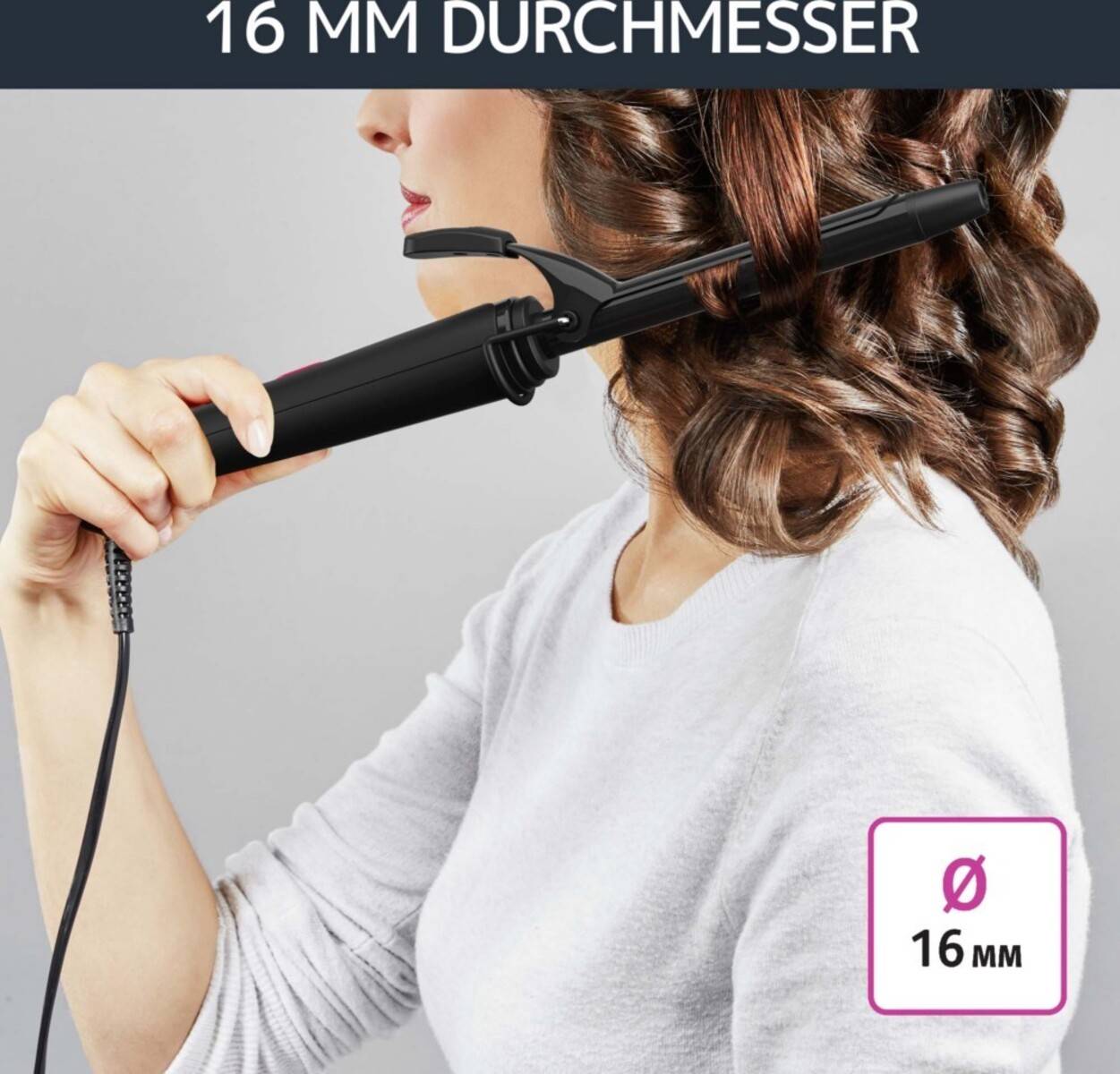 Rowenta CF2119F0 - Lockenstab - Schwarz-1