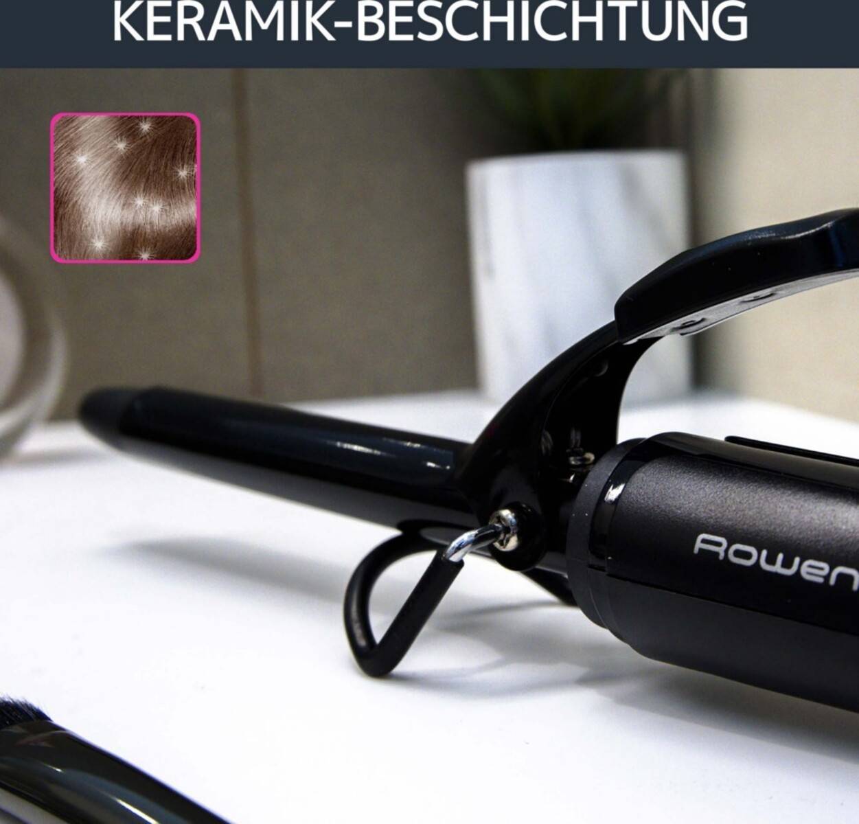 Rowenta CF2119F0 - Lockenstab - Schwarz-2