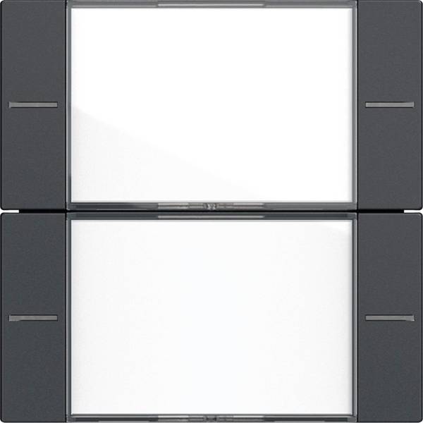 Gira Wippenset 2-fach BSF Tastsensor Anthrazit 577228