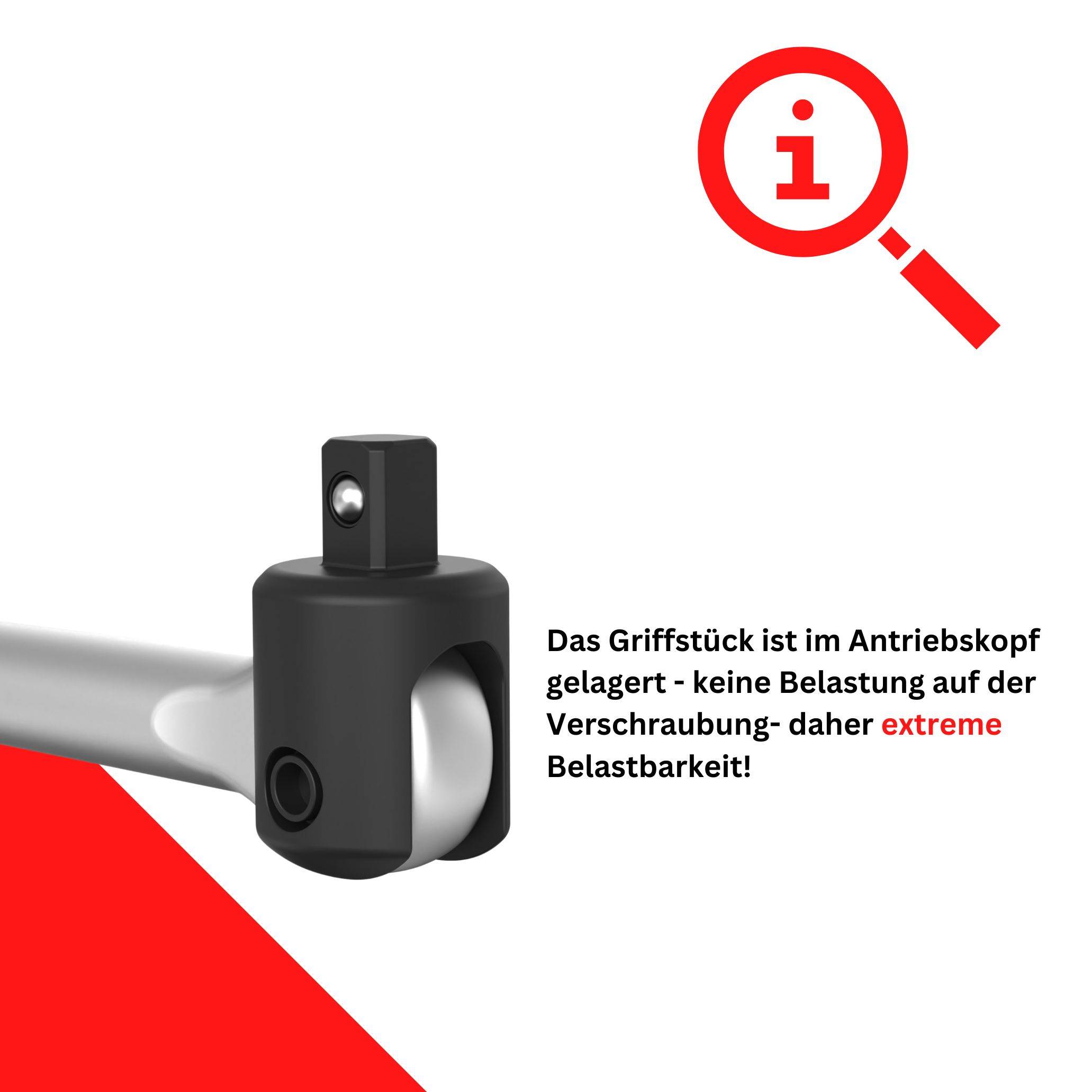 FAMEX 10914 Drehmomentschlüssel Set 1/2 Zoll (12,5mm) 30-210 Nm – Radwechsel Satz mit Gelenkschlüssel ca. 630Nm-2