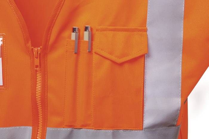 Warnweste EWALD Gr.XL orange EN ISO 20471 Kl.EN ISO 13688 SAFESTYLE-1