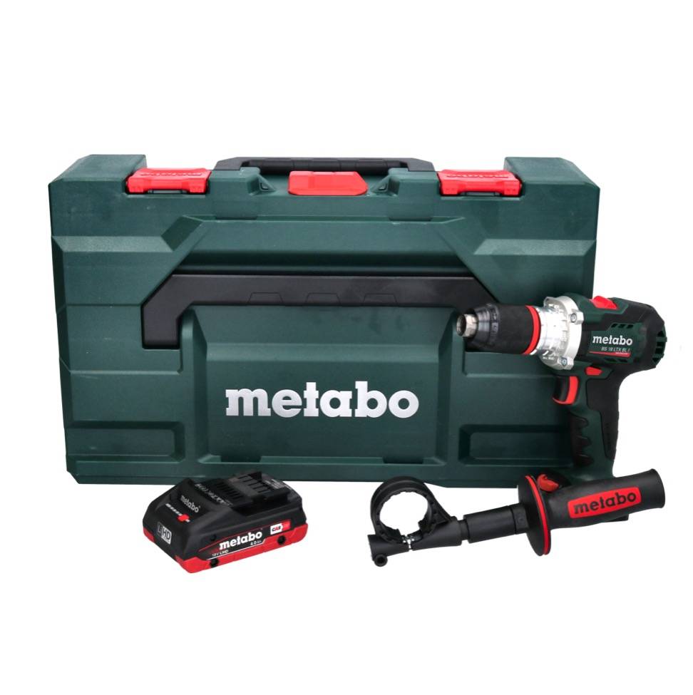 Metabo BS 18 LTX BL I Akku Bohrschrauber 18 V 130 Nm + 1x Akku 4,0 Ah + metaBOX - ohne Ladegerät-3