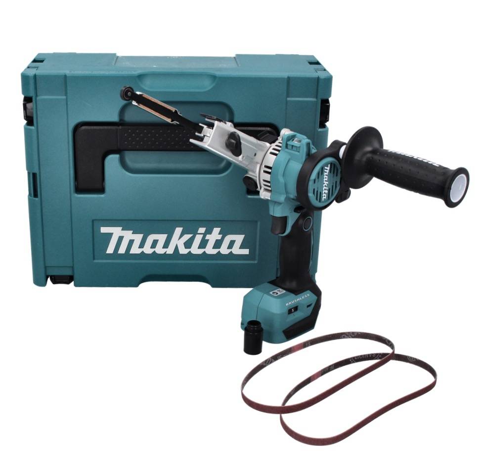 Makita DBS 180 ZJ Akku Bandfeile 18 V 9 x 533 mm Brushless + Makpac - ohne Akku, ohne Ladegerät-1