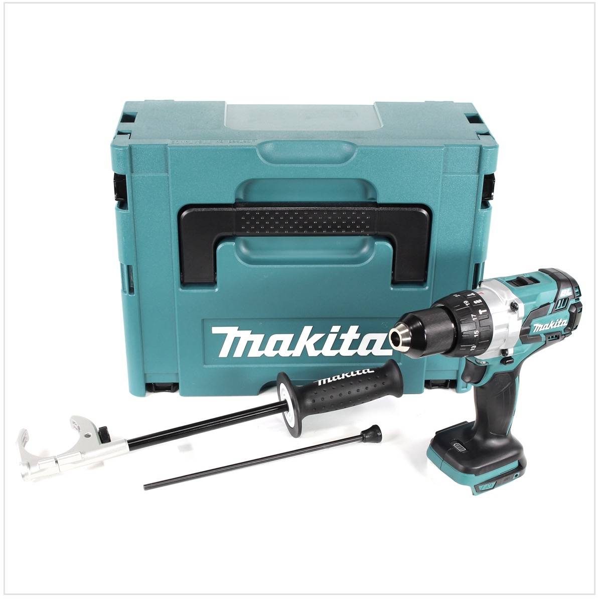 Makita DHP 481 ZJ 18V Akku Schlagbohrschrauber Brushless 115 Nm Solo im Makpac ohne Akku und Ladegerät-4