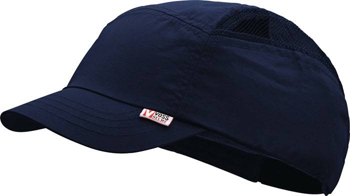 Anstoßkappe VOSS-Cap modern style 52-63cm kobaltblau Schirmlänge ca.50mm EN 812:-1
