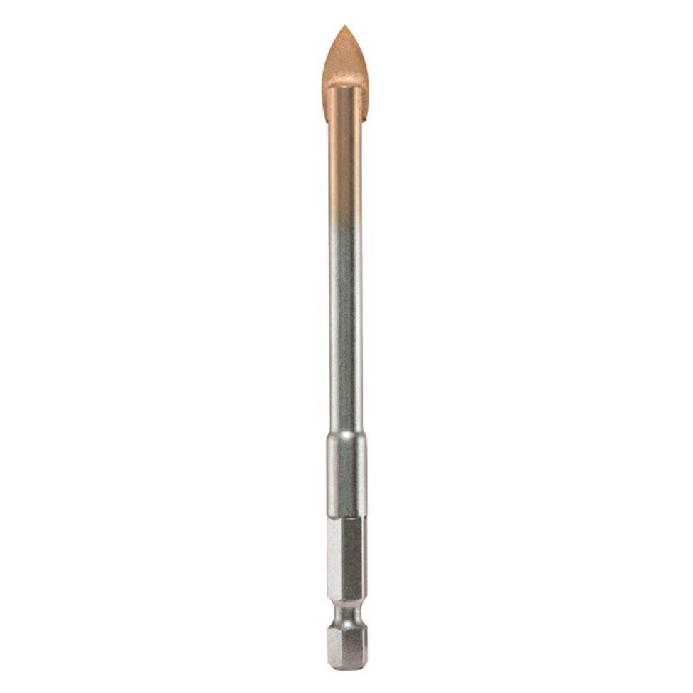 Alpen Profi Glas Hartmetall Glasbohrer 6,0 x 105 mm 1/4"-1
