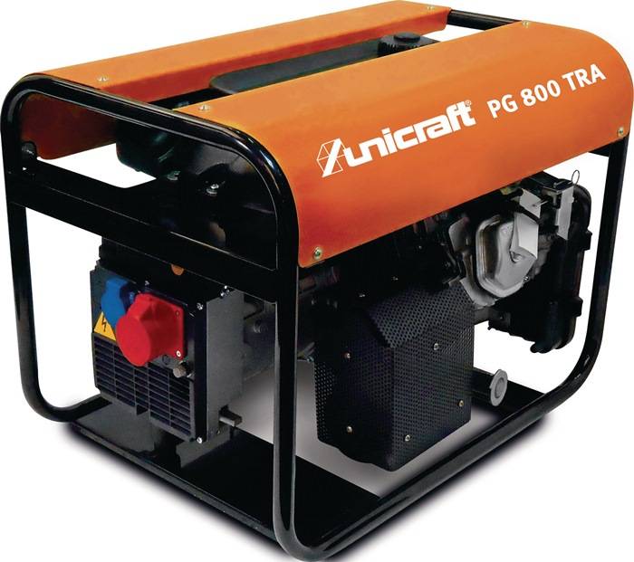 Stromerzeuger PG 800 TRA 3,7/5,6 kW Benzin UNICRAFT-0