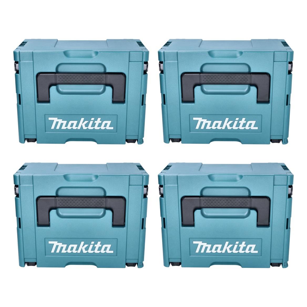 Makita MAKPAC Gr. 3 Kunststoffkoffer 395 x 295 x 215 mm 4 Stk. ( 4x 821551-8 )-1