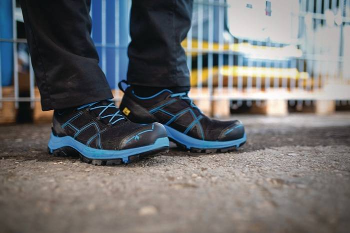Sicherheitsschuh BE Safety 40.1 low Gr.9 (43) schwarz/blau S3 HRO HI CI WR SRC E-1