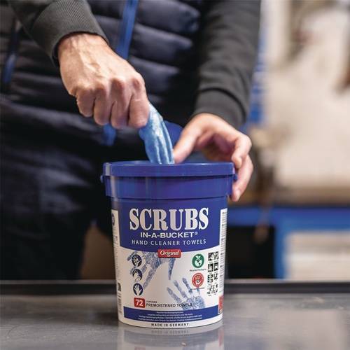 Handreinigungstuch Scrubs hohe Reinigungskraft 15 St.Dose SCRUBS-1