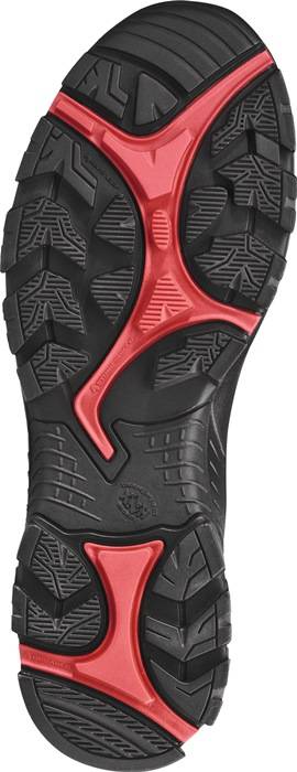 Sicherheitsschuh BE Safety 54 low Gr.9 (43) W.medium schwarz/rot S3 HRO HI CI WR-1