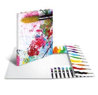 Sammelmappe A3 Pappe Farben-1