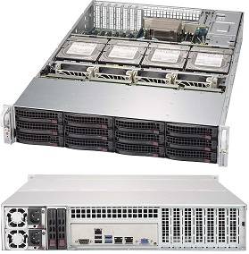 Supermicro SC829 HE1C4-R1K02LPB - Rack-Montage-0