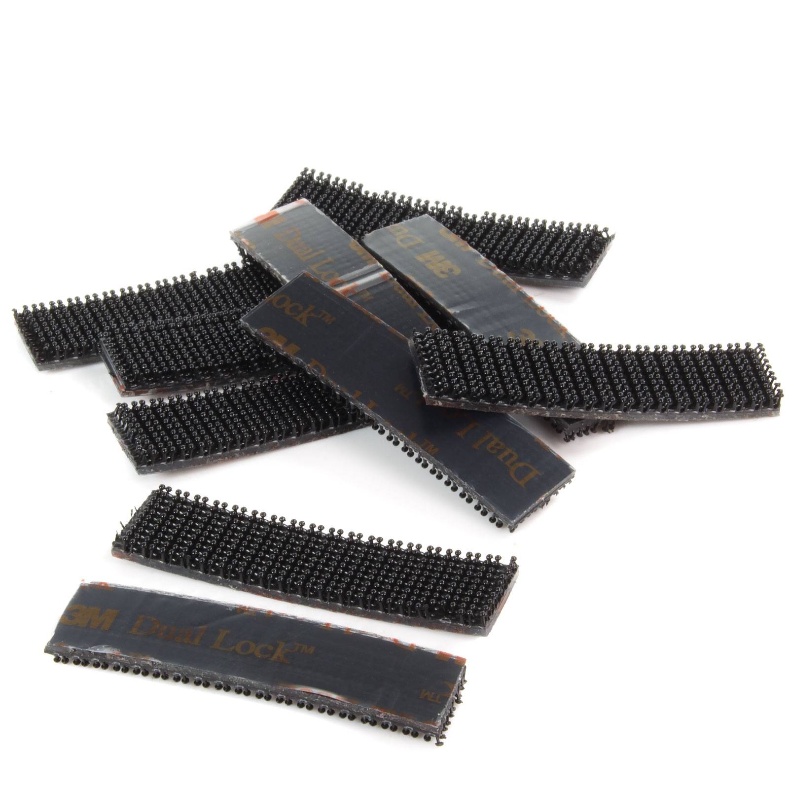 3M Klettpads Dual Lock SJ3551CF selbstklebend 12,7x50mm 10 Stück-0