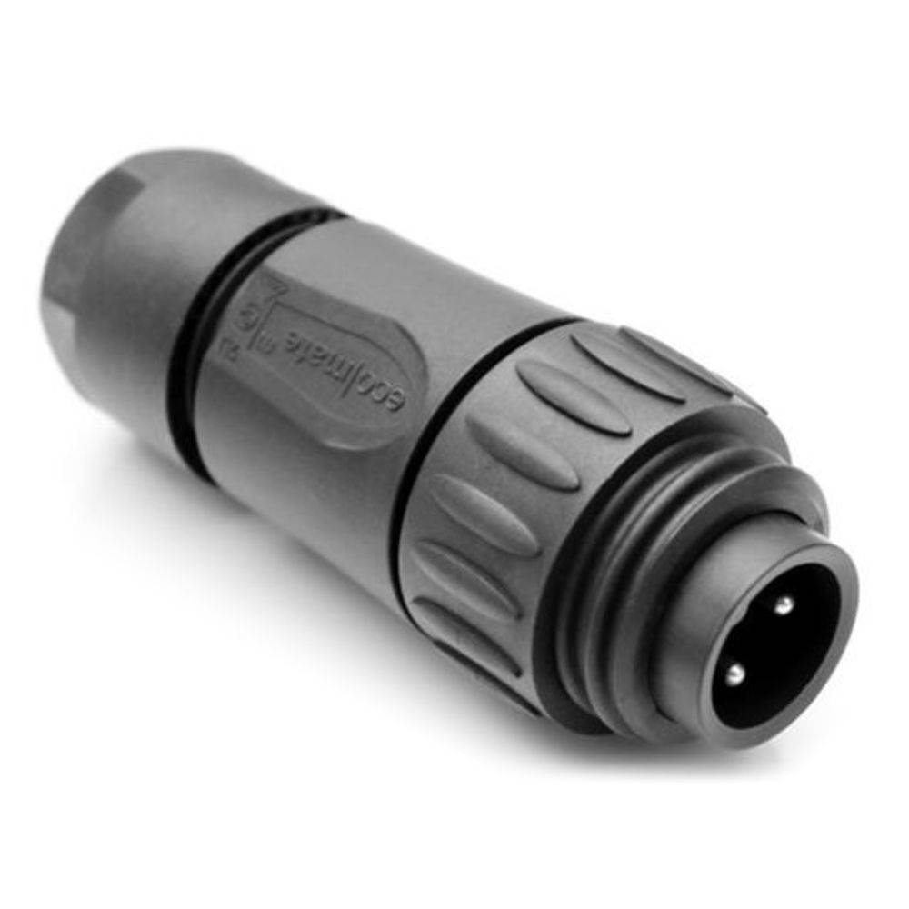 Amphenol C01620H00311012 Ecomate Stecker Kabelteil gerade 3+PE Schraube | Versilbert | Zugentlastungsklemmrin…-0