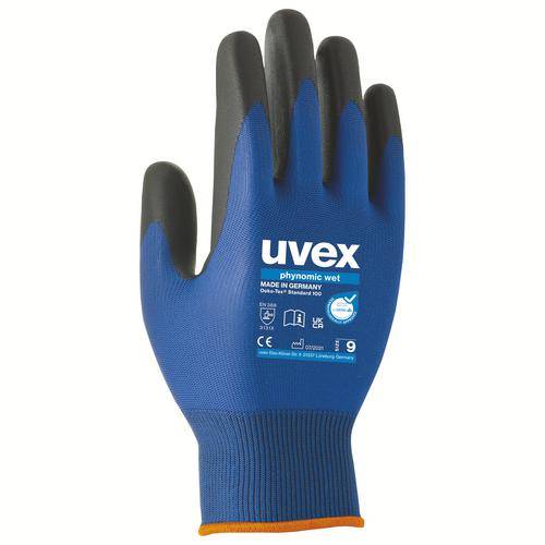 Schutzhandschuh uvex phynomic wet 60060 Größe 12-1