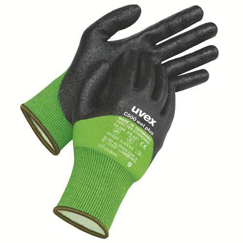 Schutzhandschuh uvex C500 wet plus 60496 Größe 7-0