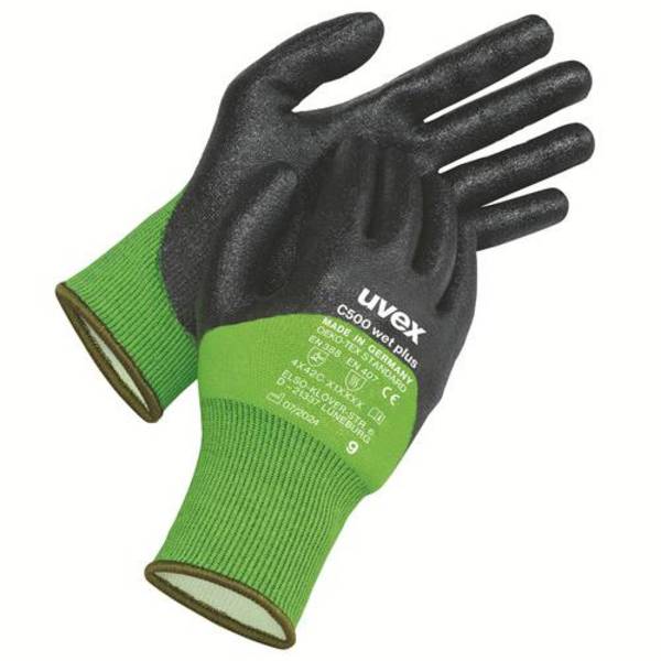 Schutzhandschuh uvex C500 wet plus 60496 Größe 7