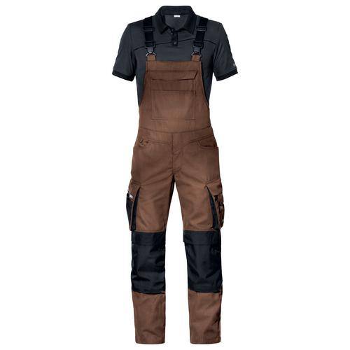 Latzhose uvex perfeXXion braun, kakao 26
